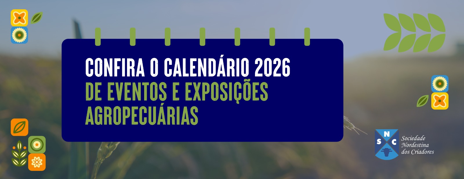 Calendário 2026
